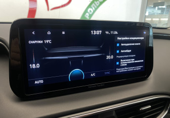 Подержанный автомобиль Hyundai Santa Fe 2021 года (19 фото)