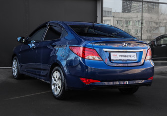 Подержанный автомобиль Hyundai Solaris Sedan 2014 года (6 фото)