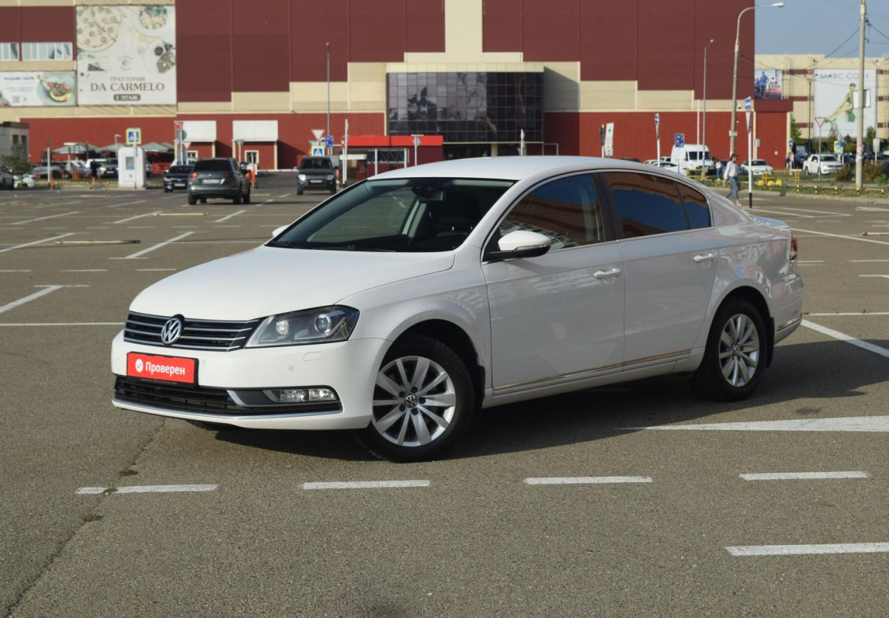 Volkswagen Passat 2012 с пробегом 187249 км в Краснодаре, цена 1 345 000 ₽  | Колёса авто